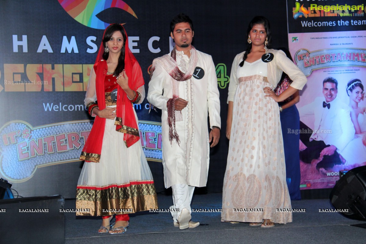 Hamstech Freshers Ball 2014 with Akshay Kumar and Tamannaah