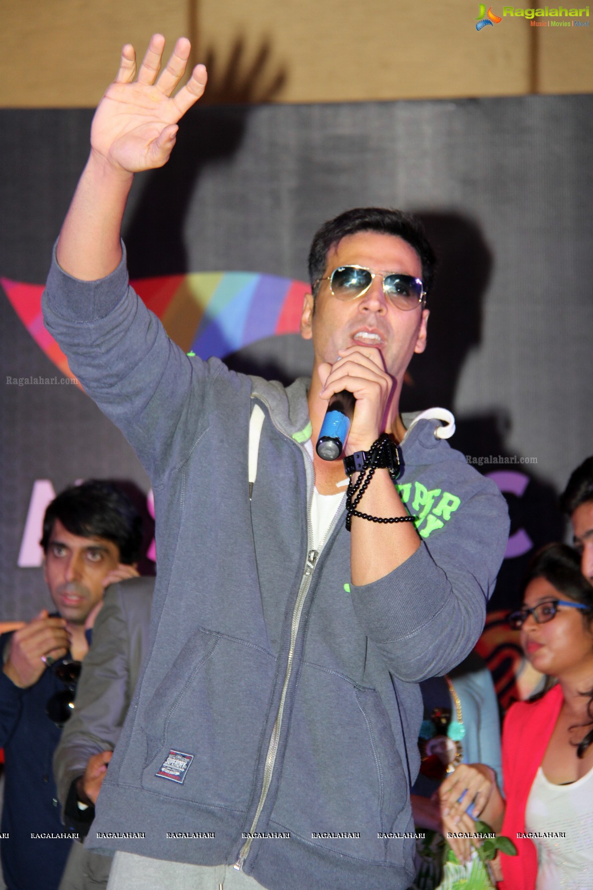 Hamstech Freshers Ball 2014 with Akshay Kumar and Tamannaah