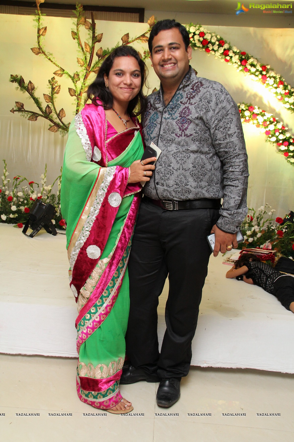 Shobit Bang-Harsha Ladda Wedding Engagement at Rajadhani Hotel