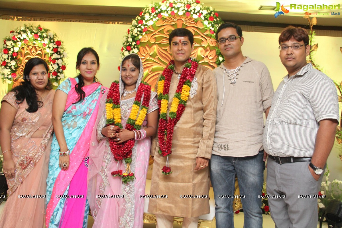 Shobit Bang-Harsha Ladda Wedding Engagement at Rajadhani Hotel