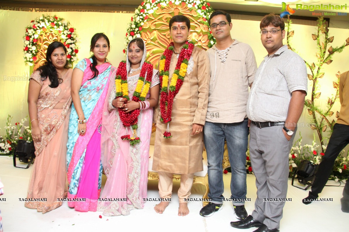 Shobit Bang-Harsha Ladda Wedding Engagement at Rajadhani Hotel