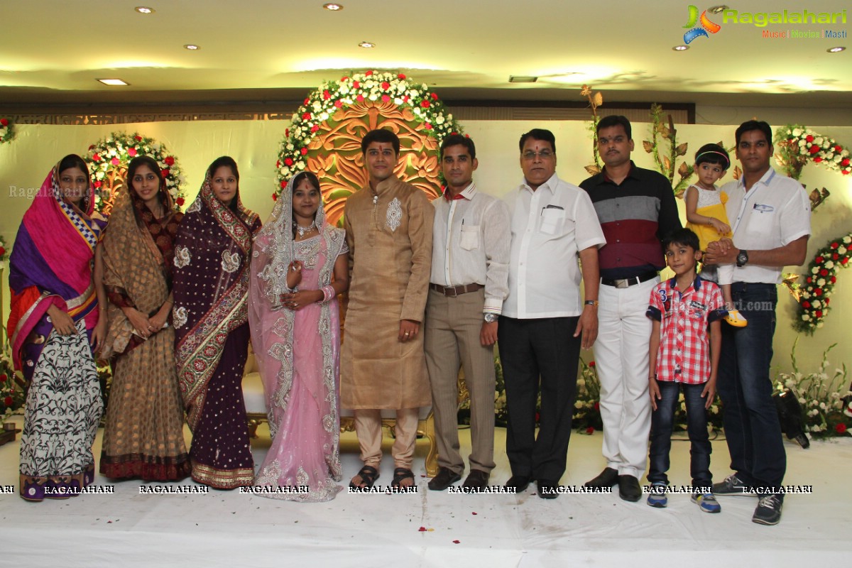 Shobit Bang-Harsha Ladda Wedding Engagement at Rajadhani Hotel