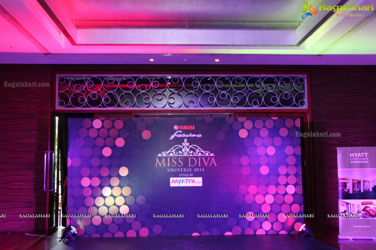Yamaha Fascino Miss Diva Universe 2014 Auditions, Hyderabad