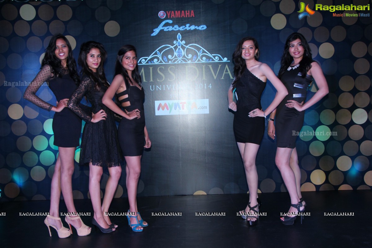 Yamaha Fascino Miss Diva Universe 2014 Auditions, Hyderabad
