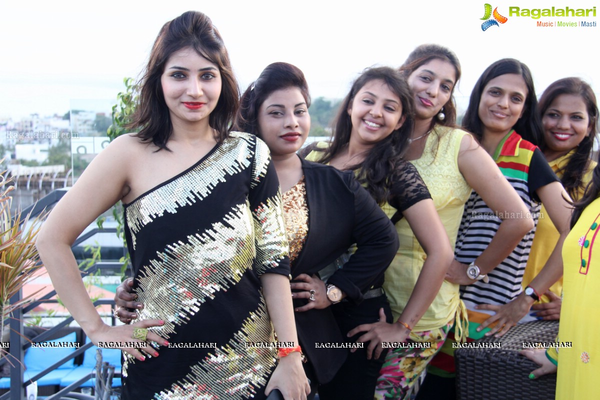 Stylish Divas Event at Air Lounge, Hyderabad (August 30, 2014)