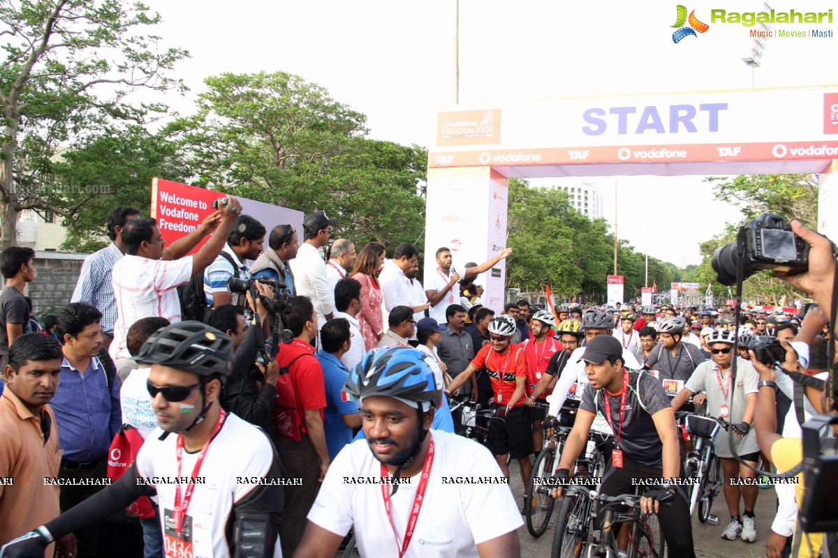 The Atlanta Foundation (TAF) and Vodafone Freedom Ride 2014