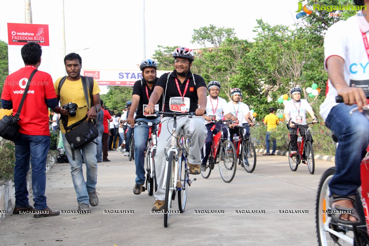 The Atlanta Foundation (TAF) and Vodafone Freedom Ride 2014