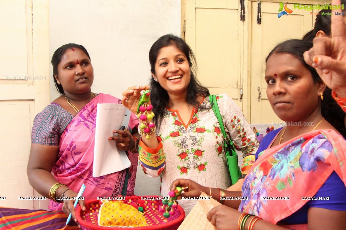 Skill Development Program for Rural Woman by YFLO Chairperson Sakunthala Divi