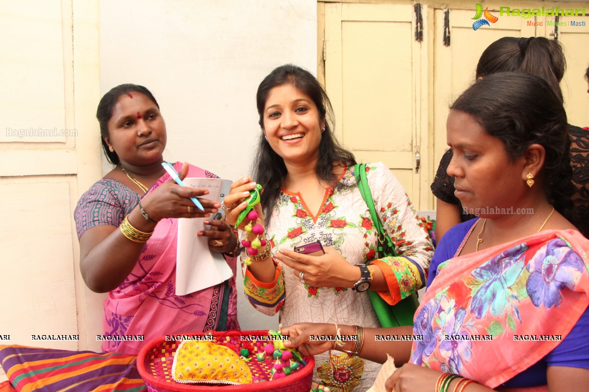 Skill Development Program for Rural Woman by YFLO Chairperson Sakunthala Divi