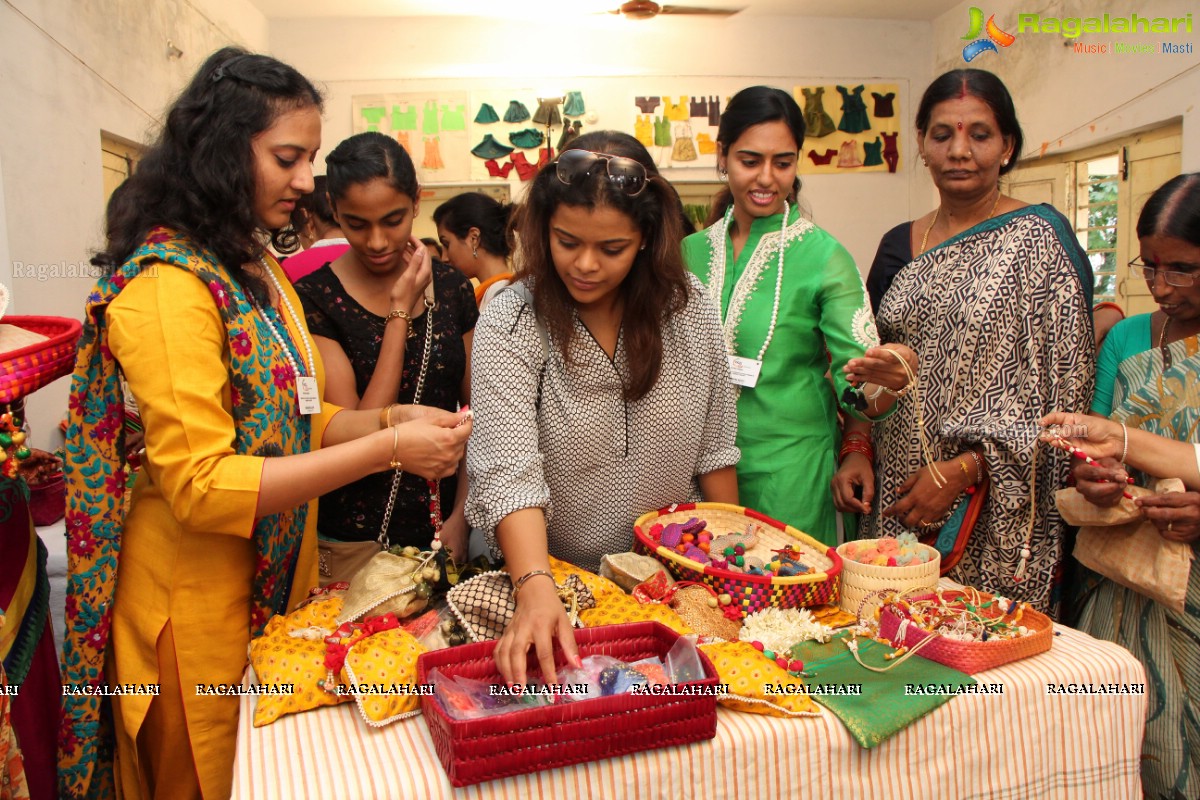 Skill Development Program for Rural Woman by YFLO Chairperson Sakunthala Divi