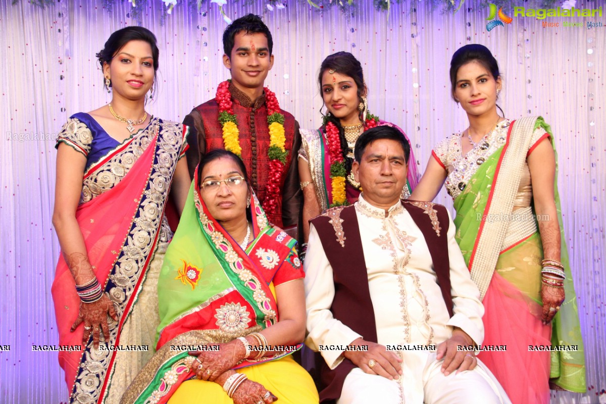 Engagement Ceremony of Vishal Modani and Chandni Rathi