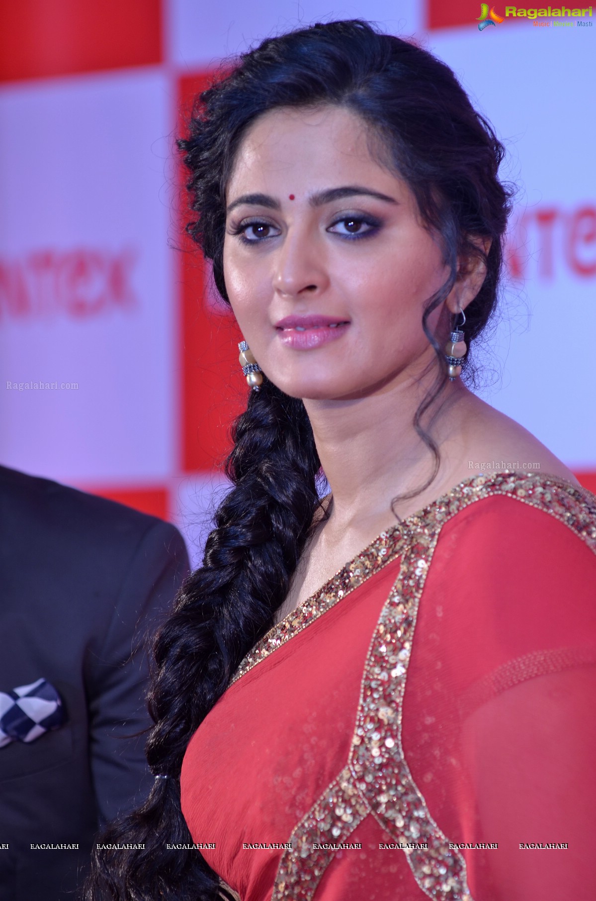 Anushka Shetty launches Intex Aqua Style Pro at Taj Krishna, Hyderabad