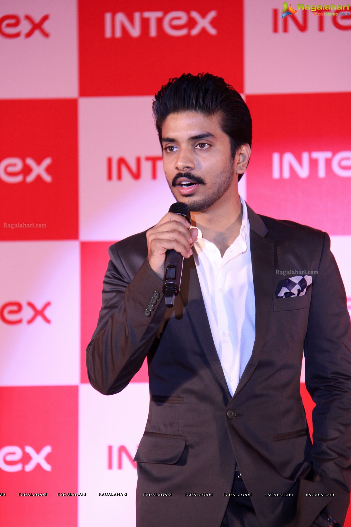 Anushka Shetty launches Intex Aqua Style Pro at Taj Krishna, Hyderabad