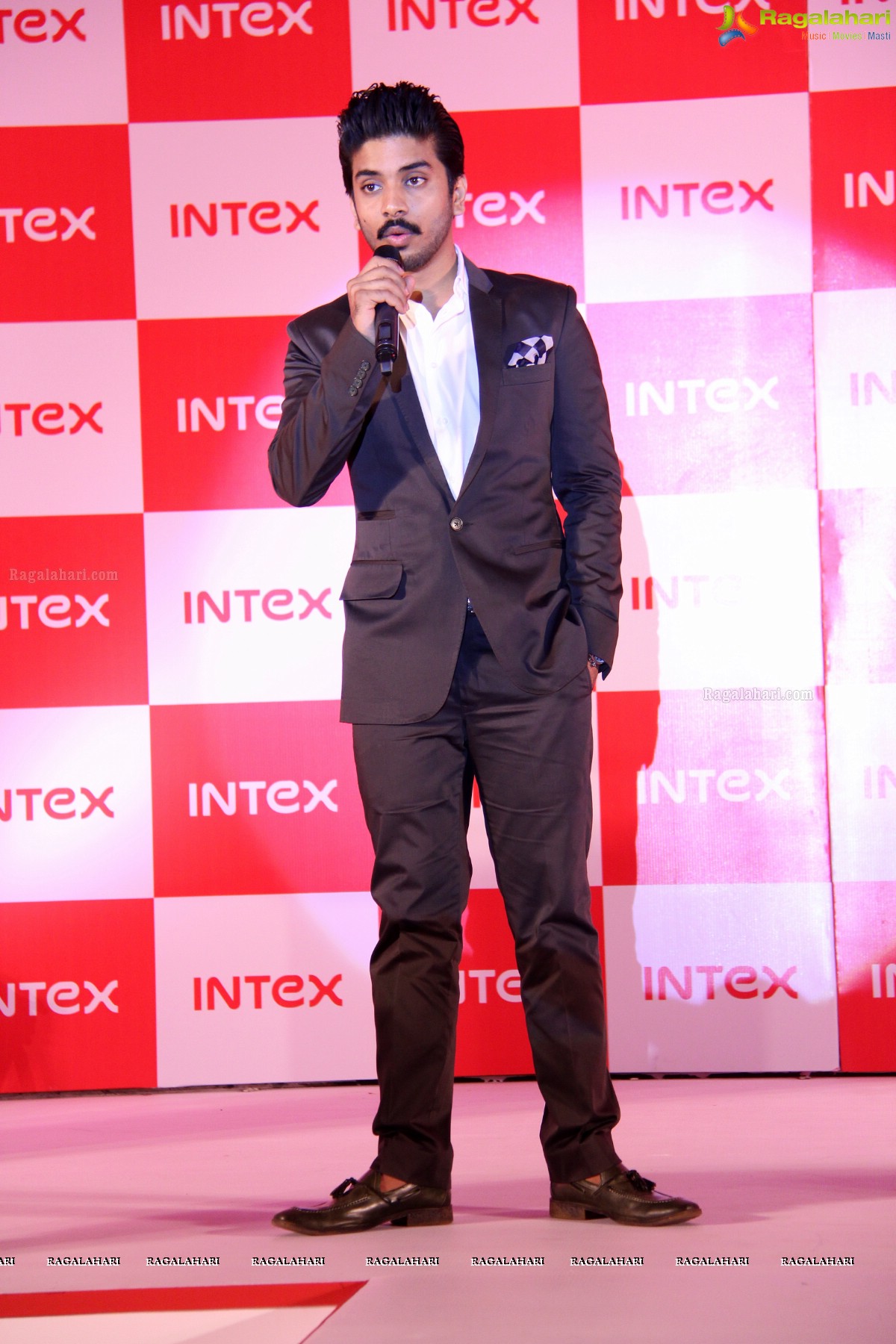 Anushka Shetty launches Intex Aqua Style Pro at Taj Krishna, Hyderabad