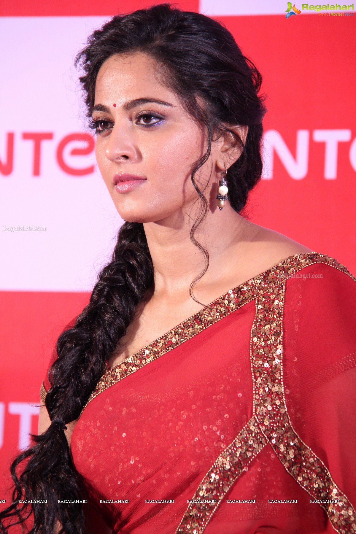 Anushka Shetty launches Intex Aqua Style Pro at Taj Krishna, Hyderabad