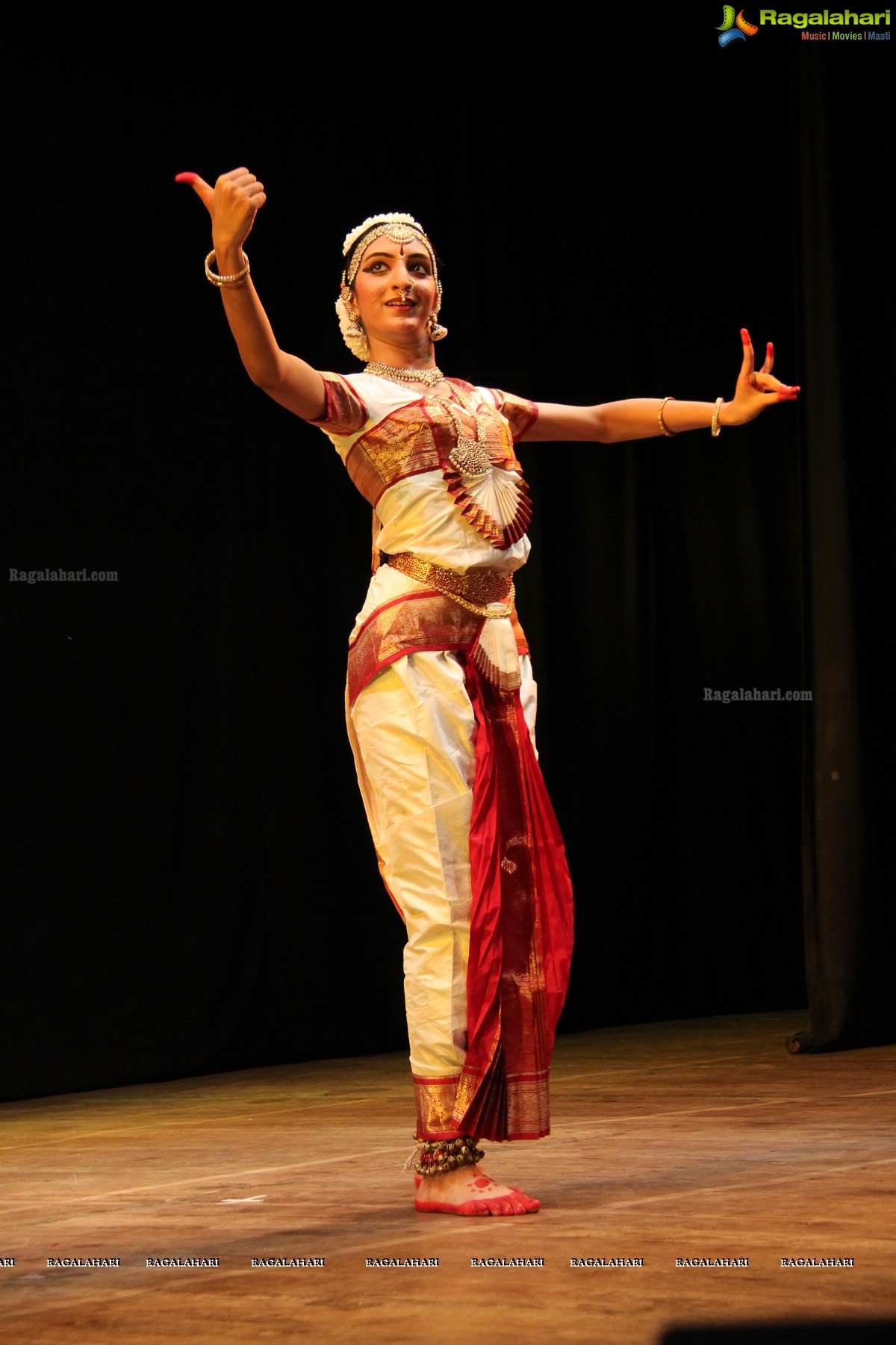 Kuchipudi Rangapravesam by Pranita Mantravadi at Ravindra Bharathi