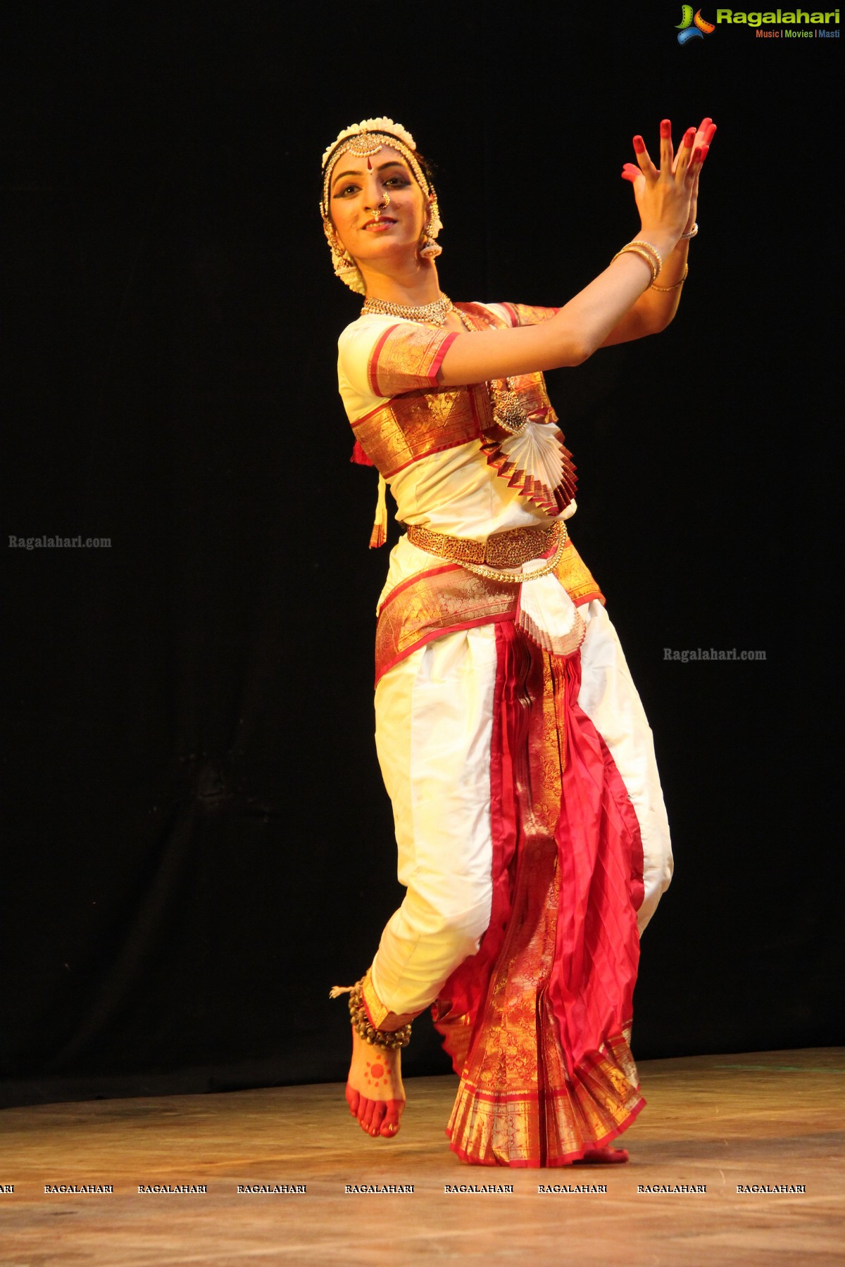 Kuchipudi Rangapravesam by Pranita Mantravadi at Ravindra Bharathi