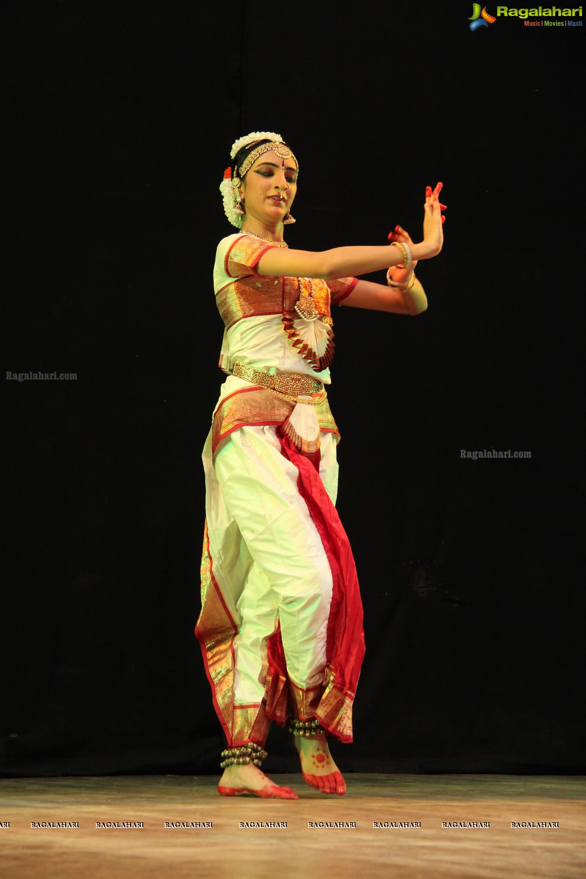 Kuchipudi Rangapravesam by Pranita Mantravadi at Ravindra Bharathi