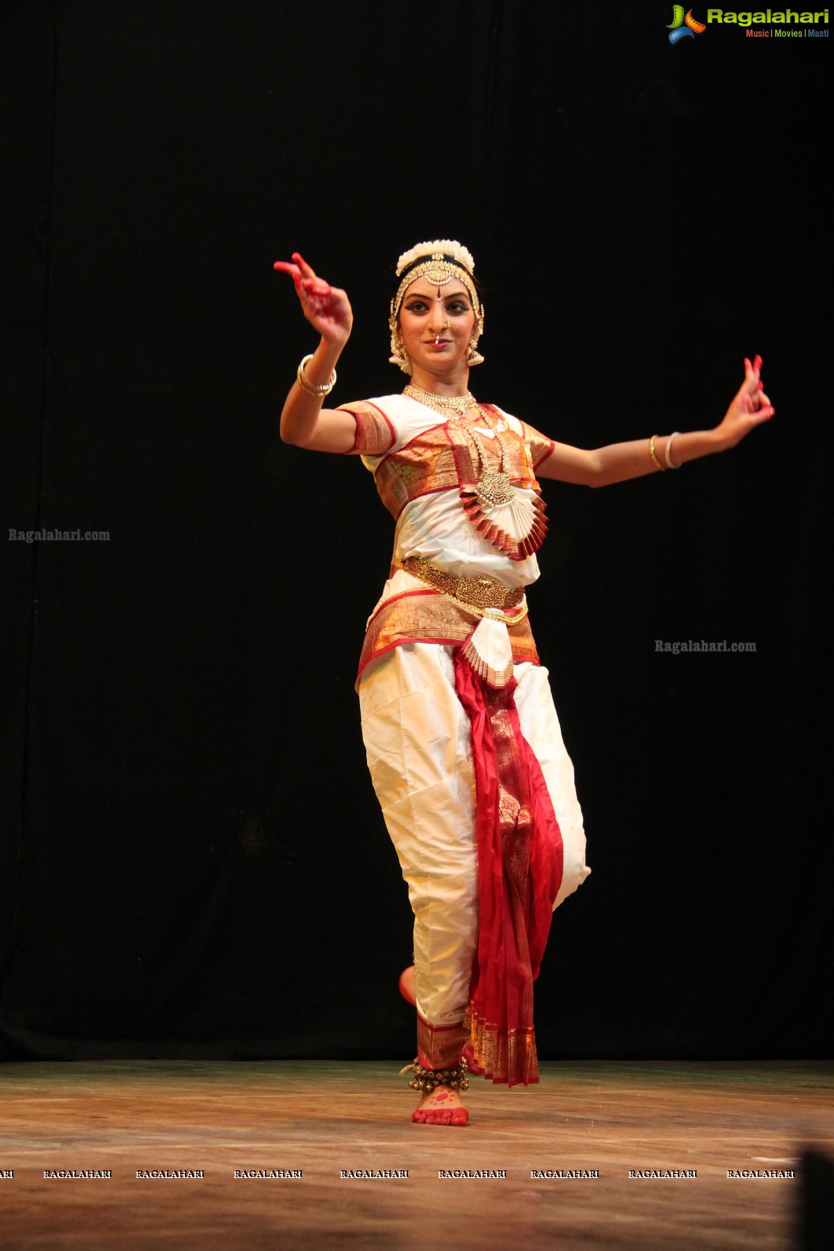 Kuchipudi Rangapravesam by Pranita Mantravadi at Ravindra Bharathi