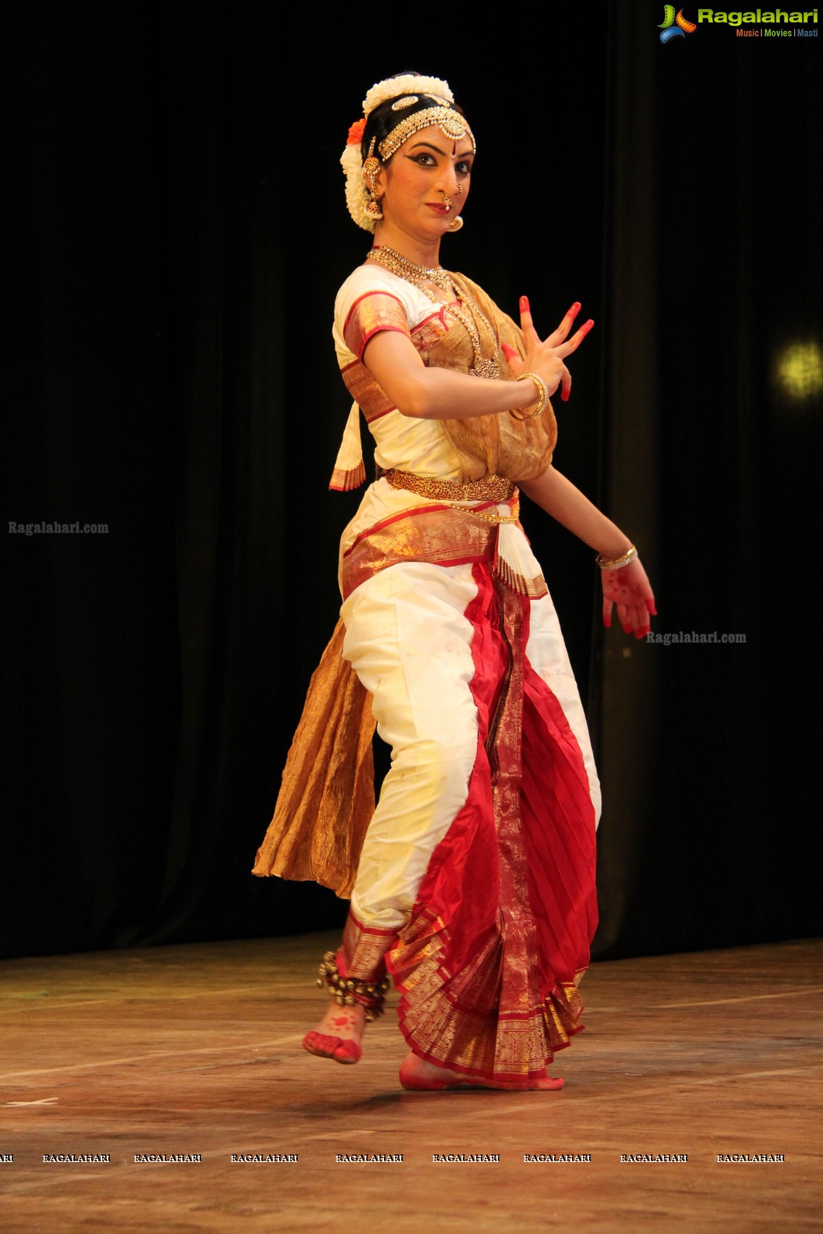 Kuchipudi Rangapravesam by Pranita Mantravadi at Ravindra Bharathi