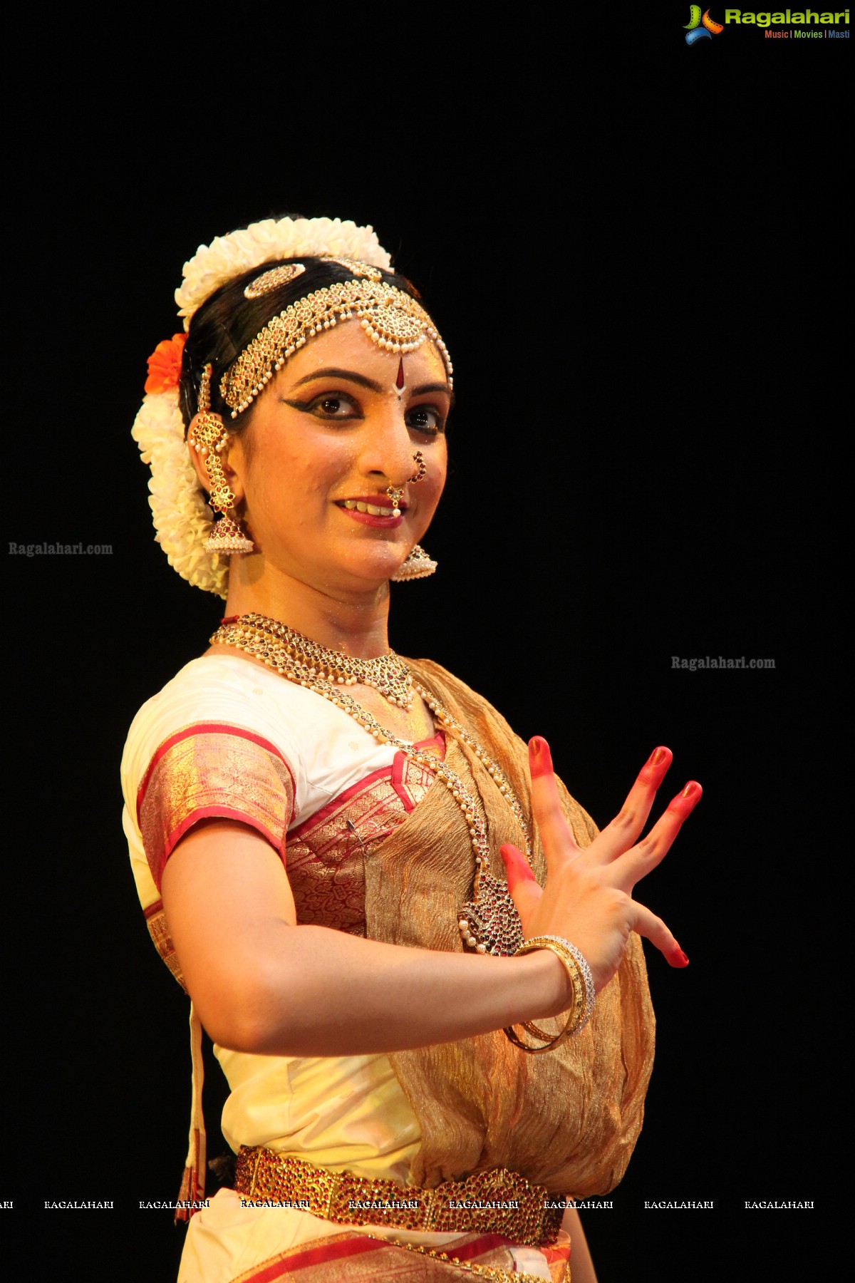 Kuchipudi Rangapravesam by Pranita Mantravadi at Ravindra Bharathi