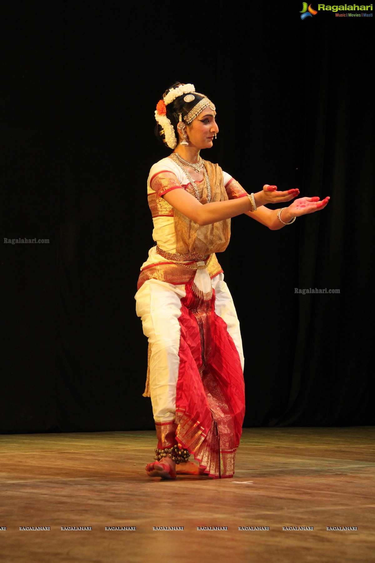 Kuchipudi Rangapravesam by Pranita Mantravadi at Ravindra Bharathi