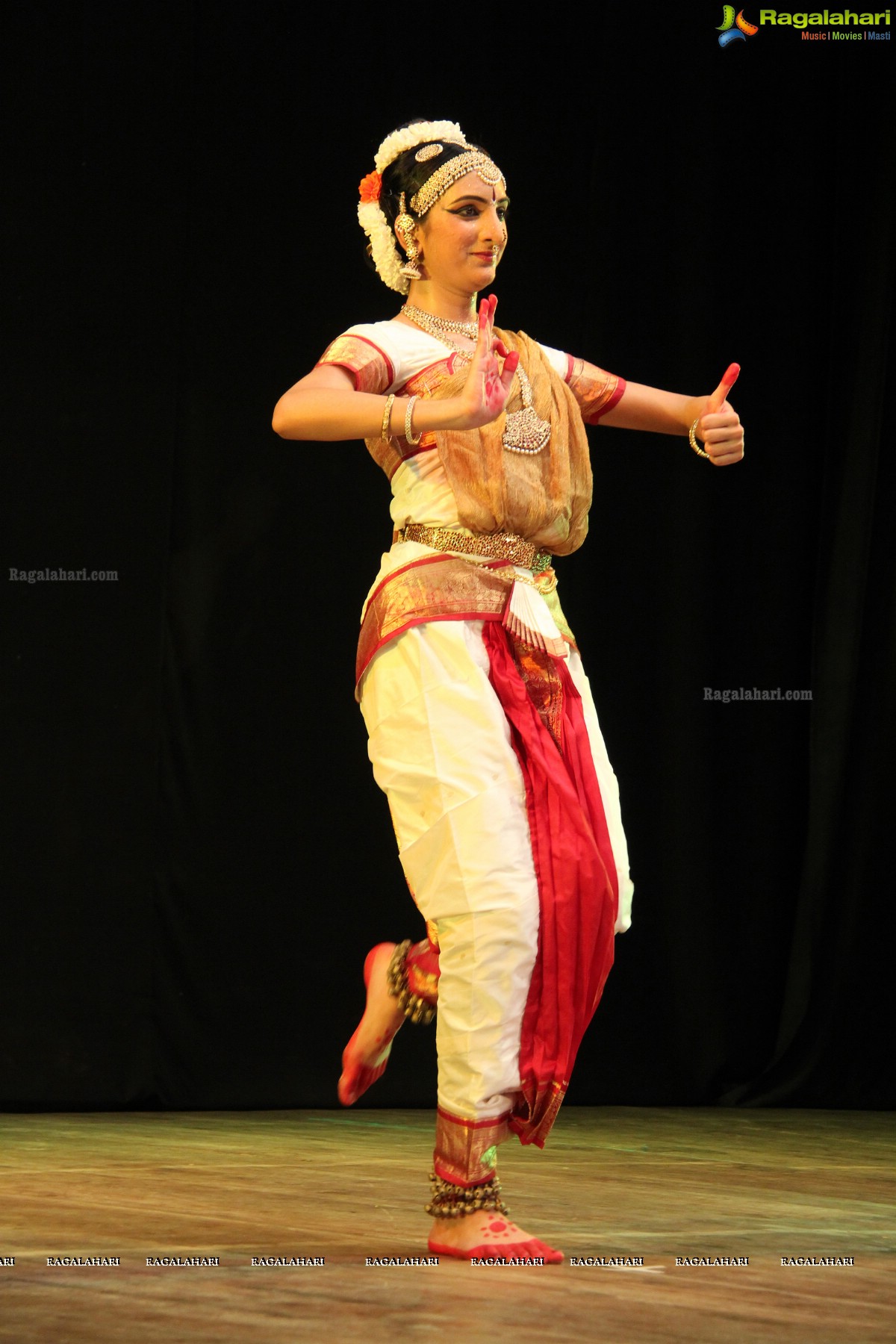 Kuchipudi Rangapravesam by Pranita Mantravadi at Ravindra Bharathi