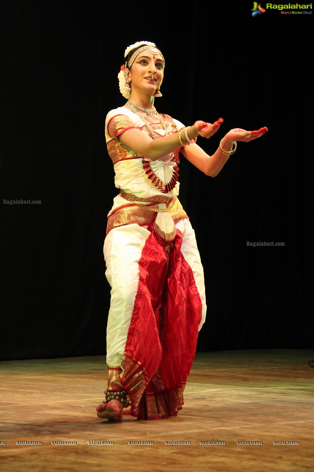 Kuchipudi Rangapravesam by Pranita Mantravadi at Ravindra Bharathi