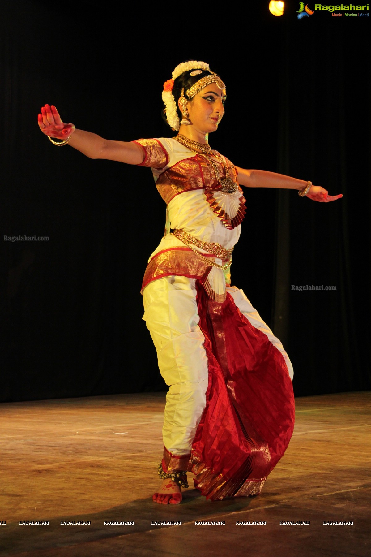 Kuchipudi Rangapravesam by Pranita Mantravadi at Ravindra Bharathi