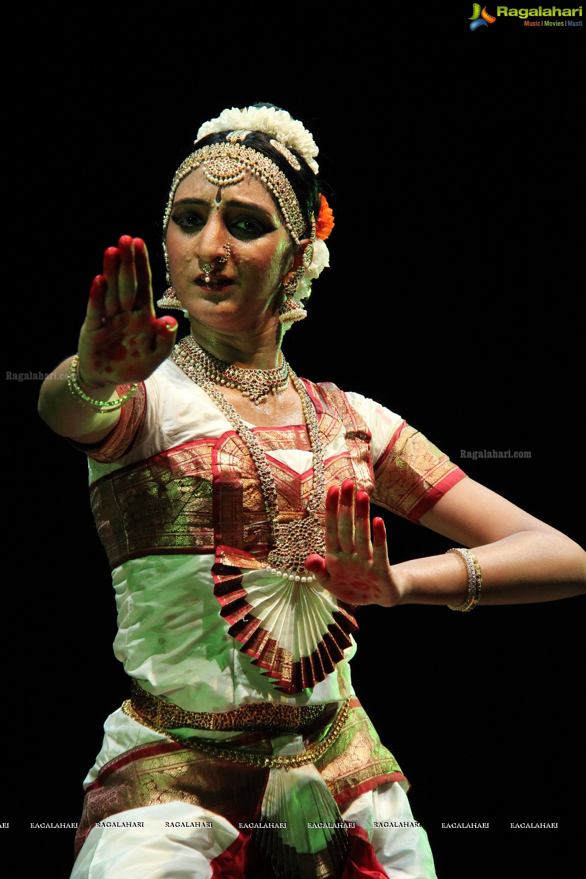 Kuchipudi Rangapravesam by Pranita Mantravadi at Ravindra Bharathi