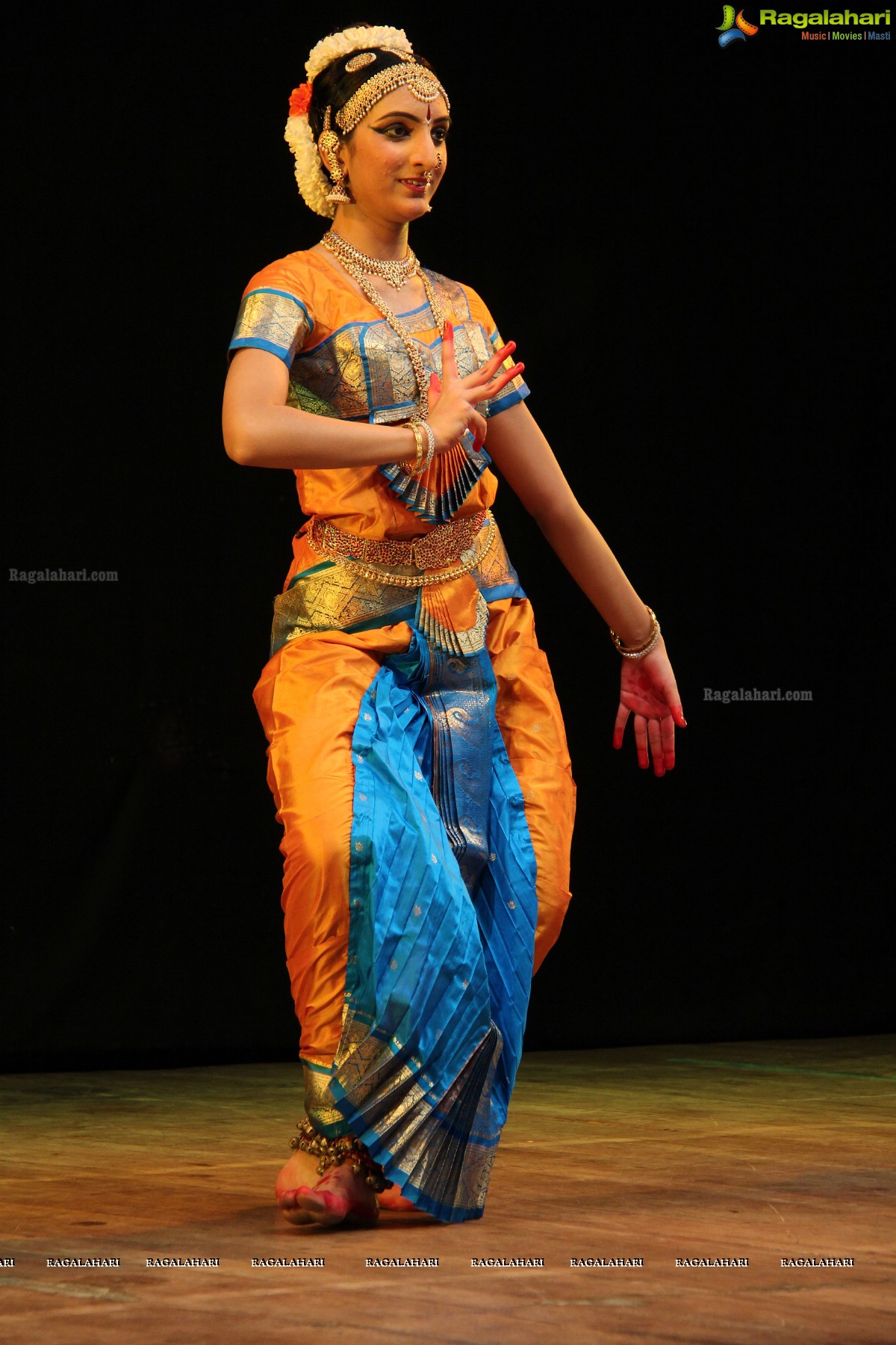 Kuchipudi Rangapravesam by Pranita Mantravadi at Ravindra Bharathi