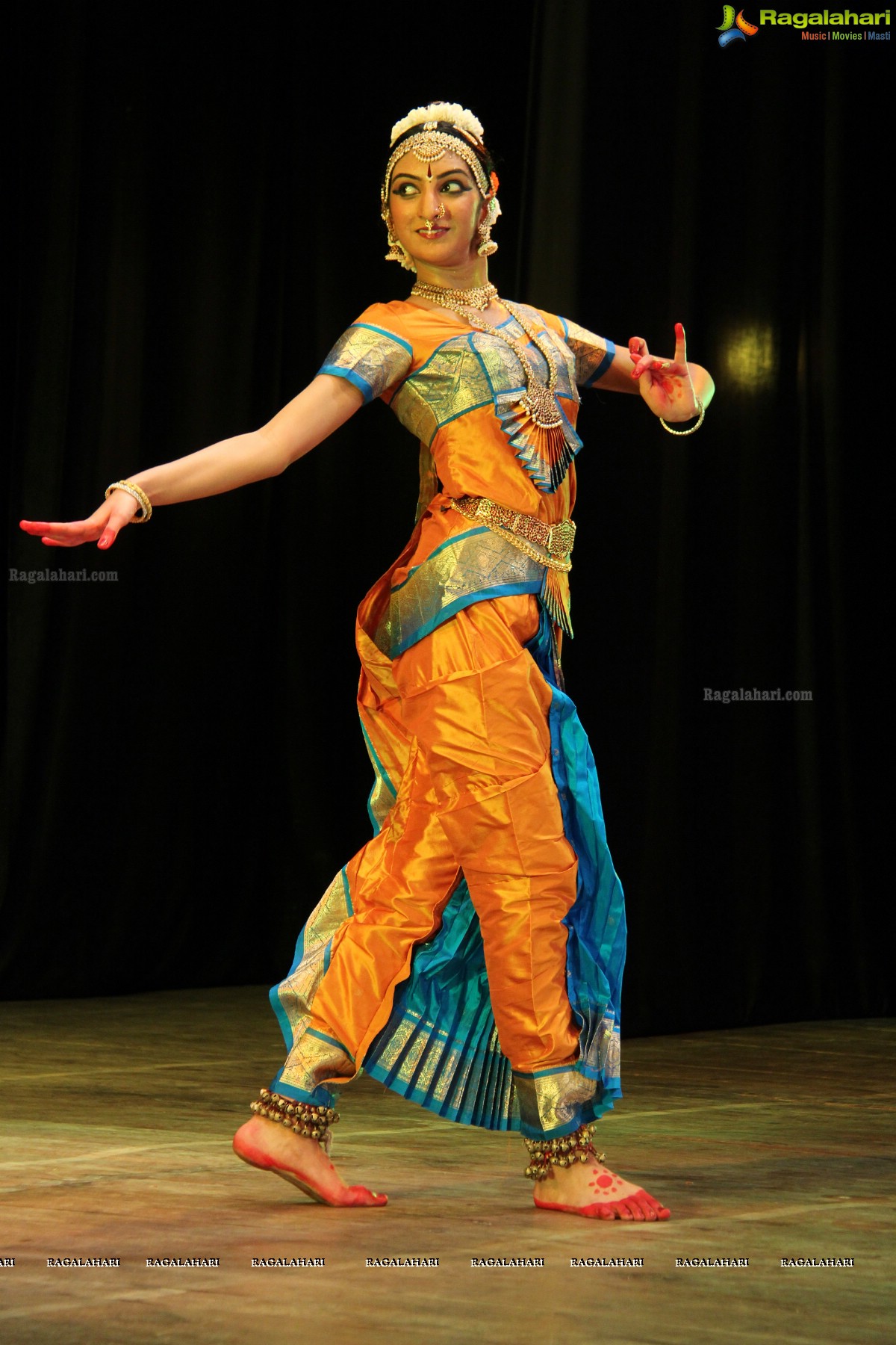 Kuchipudi Rangapravesam by Pranita Mantravadi at Ravindra Bharathi