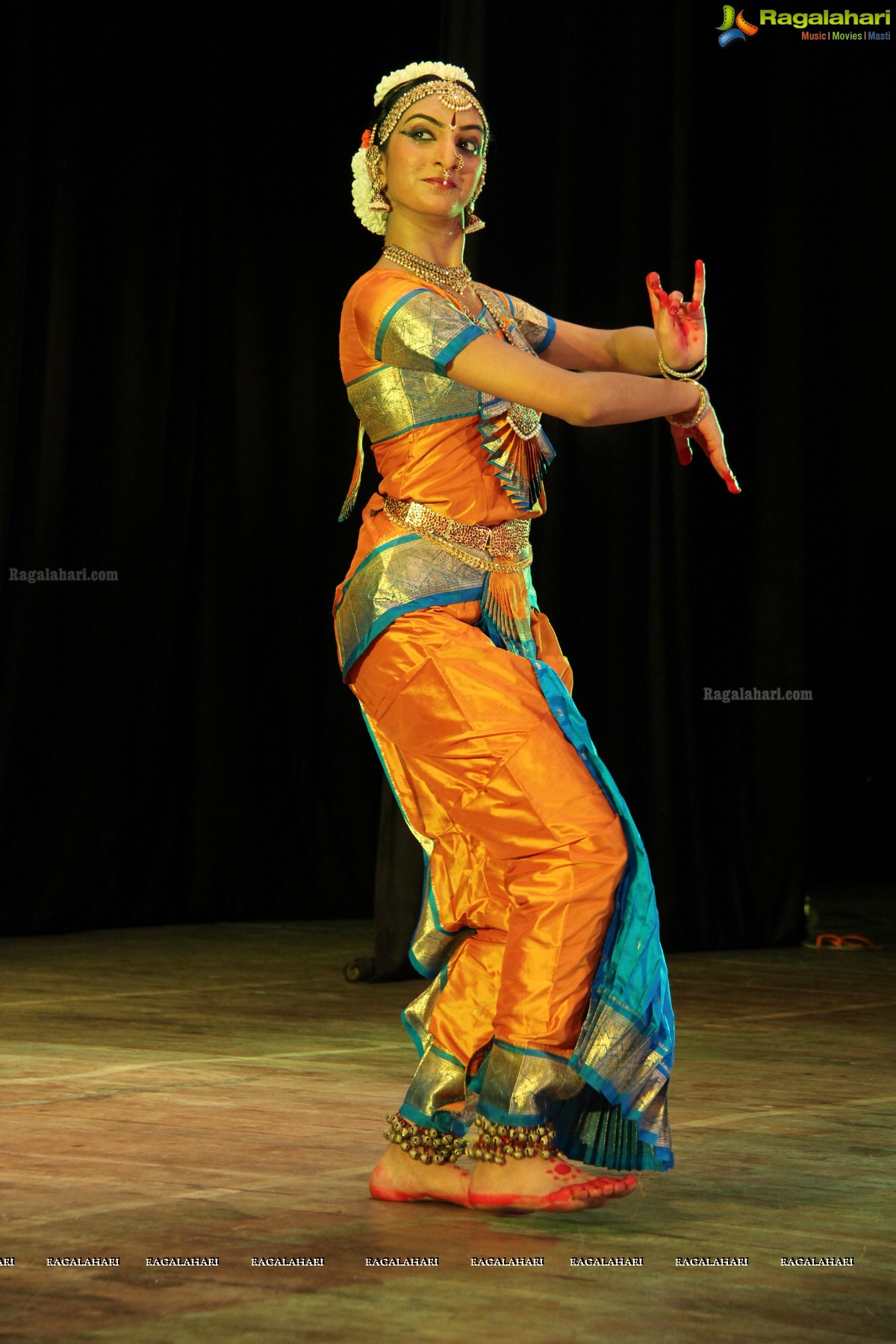 Kuchipudi Rangapravesam by Pranita Mantravadi at Ravindra Bharathi