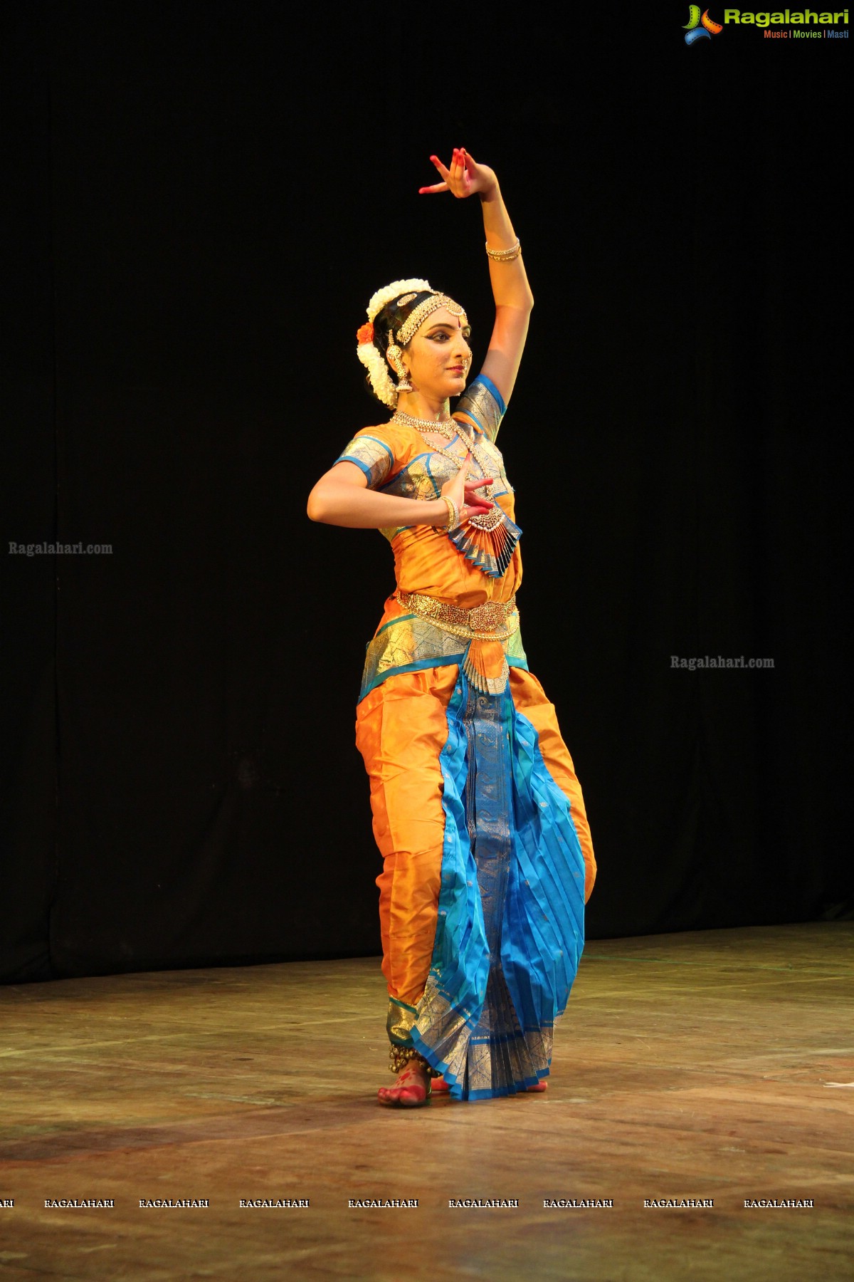 Kuchipudi Rangapravesam by Pranita Mantravadi at Ravindra Bharathi