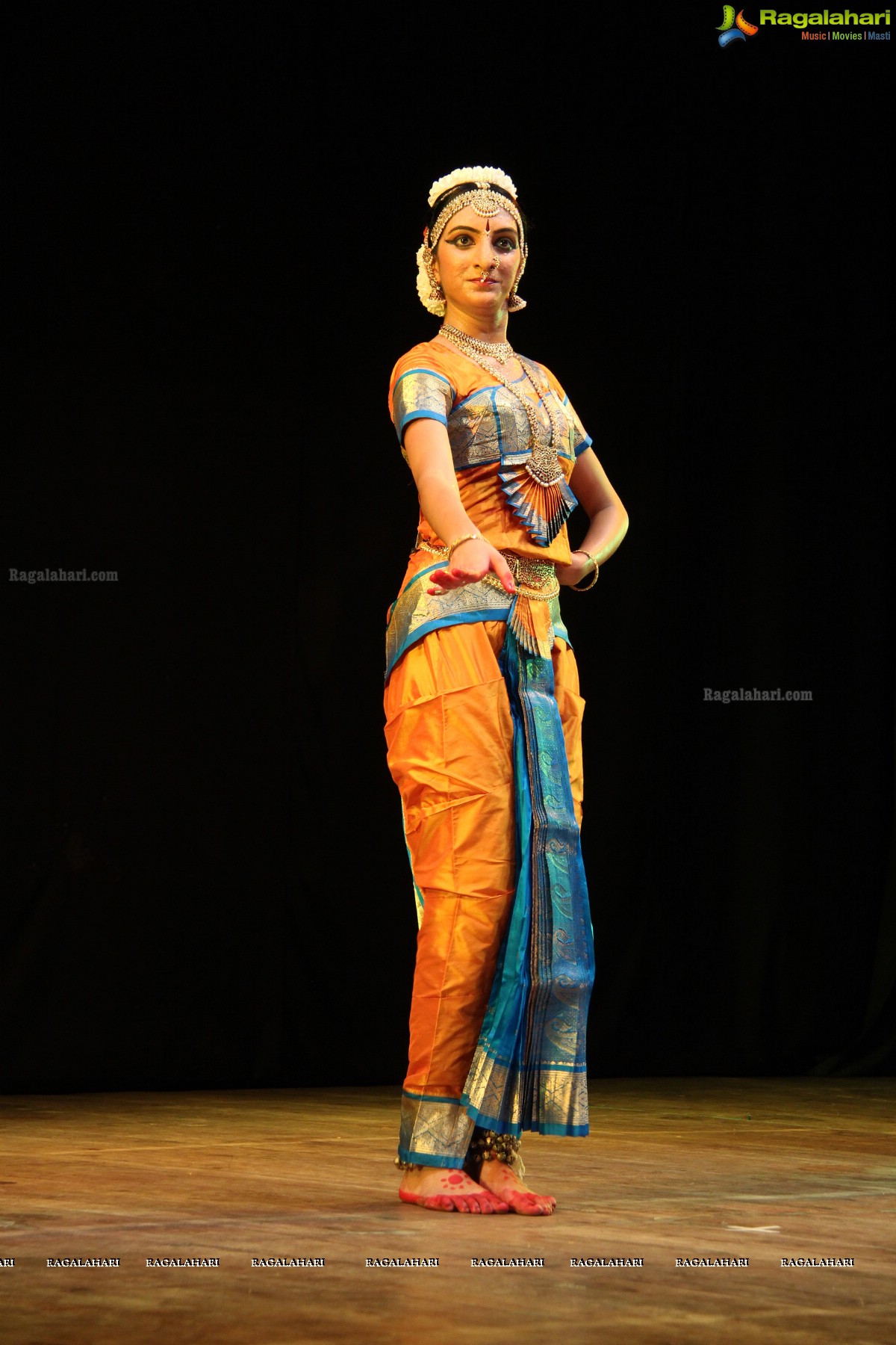 Kuchipudi Rangapravesam by Pranita Mantravadi at Ravindra Bharathi