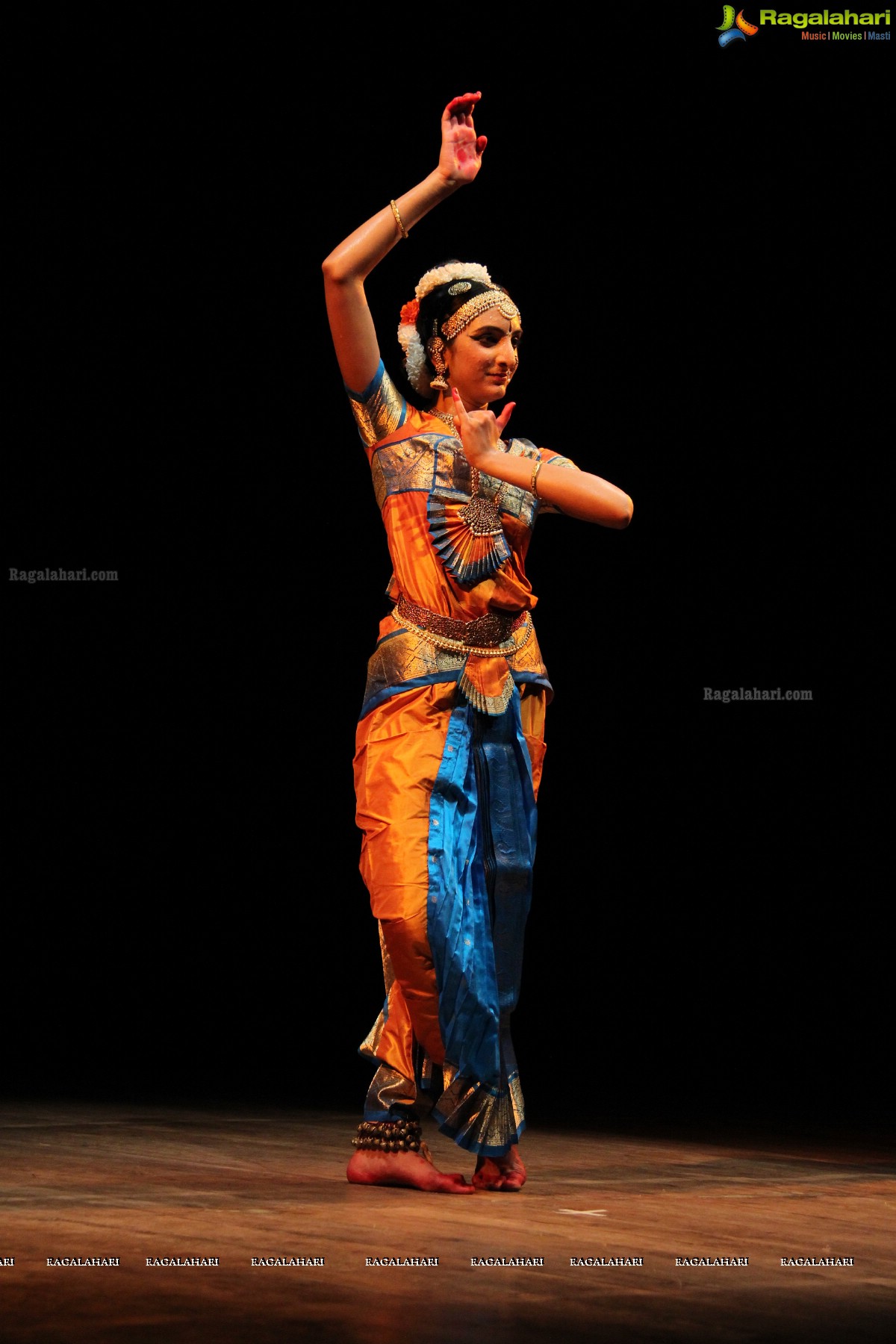 Kuchipudi Rangapravesam by Pranita Mantravadi at Ravindra Bharathi