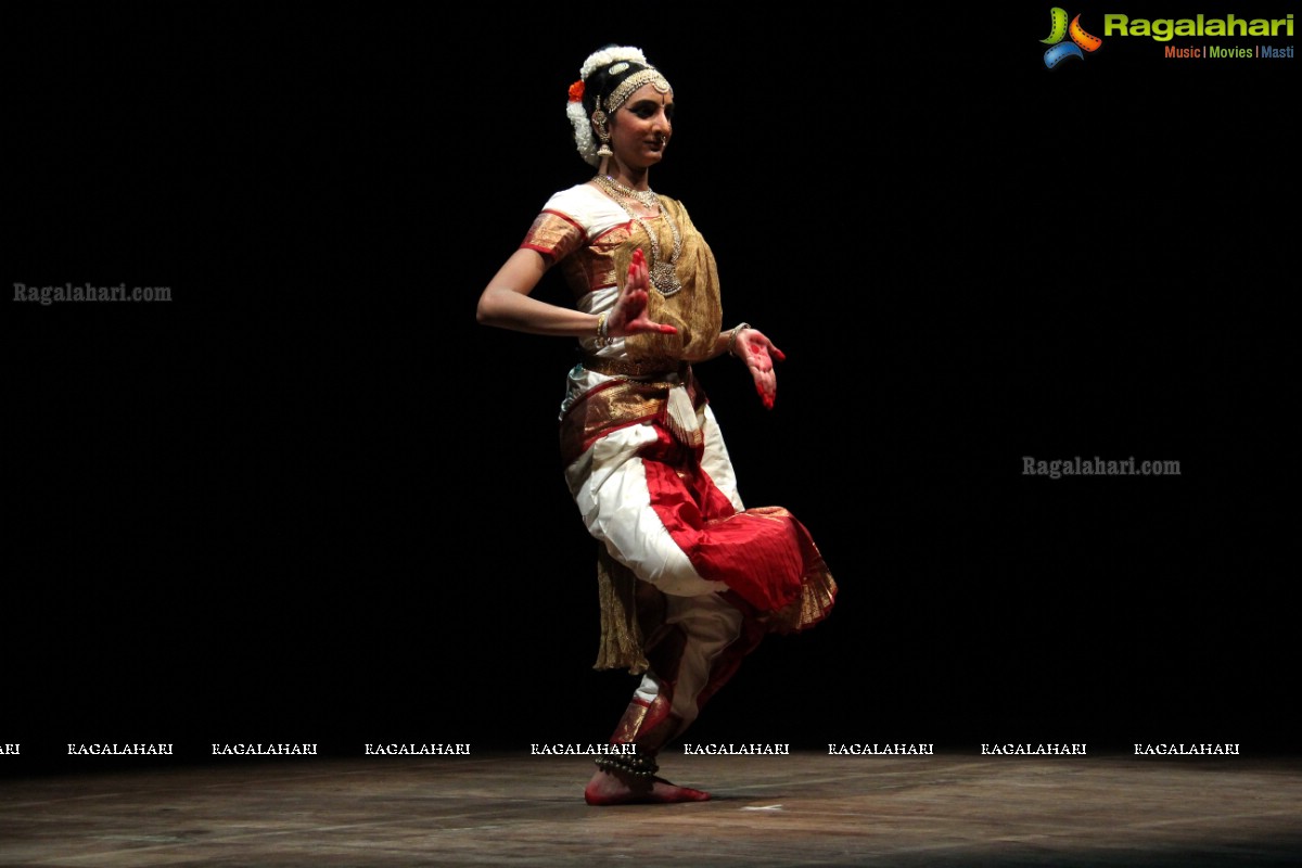 Kuchipudi Rangapravesam by Pranita Mantravadi at Ravindra Bharathi