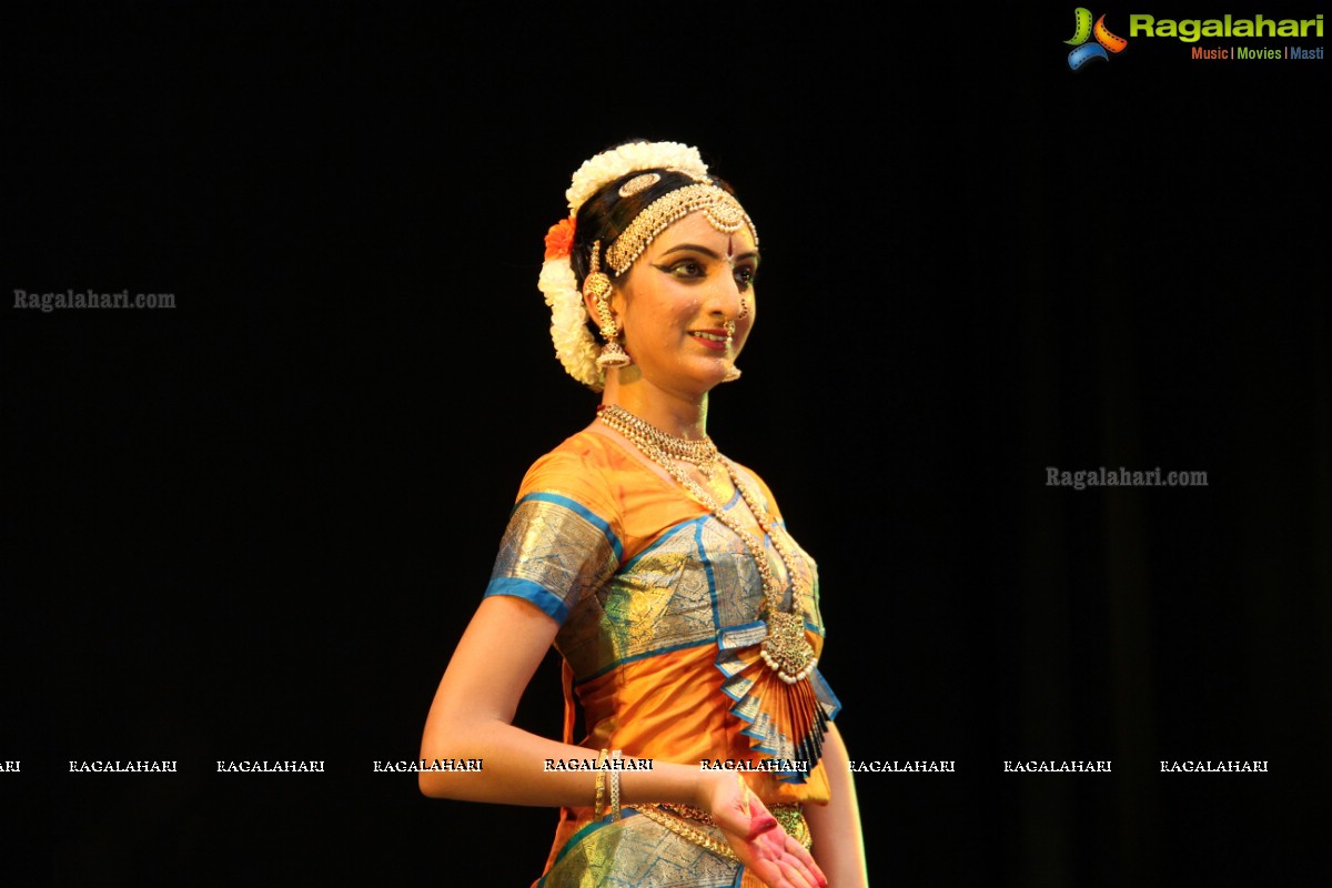 Kuchipudi Rangapravesam by Pranita Mantravadi at Ravindra Bharathi