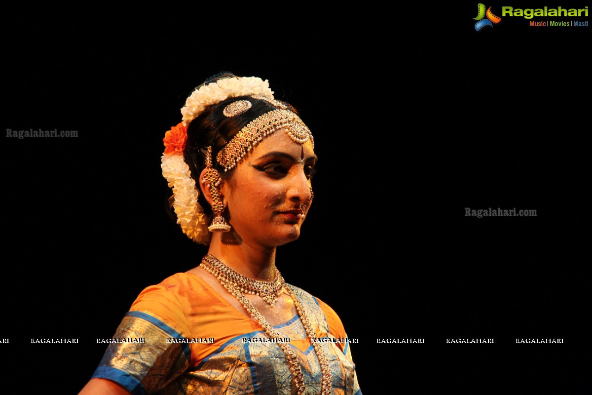 Kuchipudi Rangapravesam by Pranita Mantravadi at Ravindra Bharathi