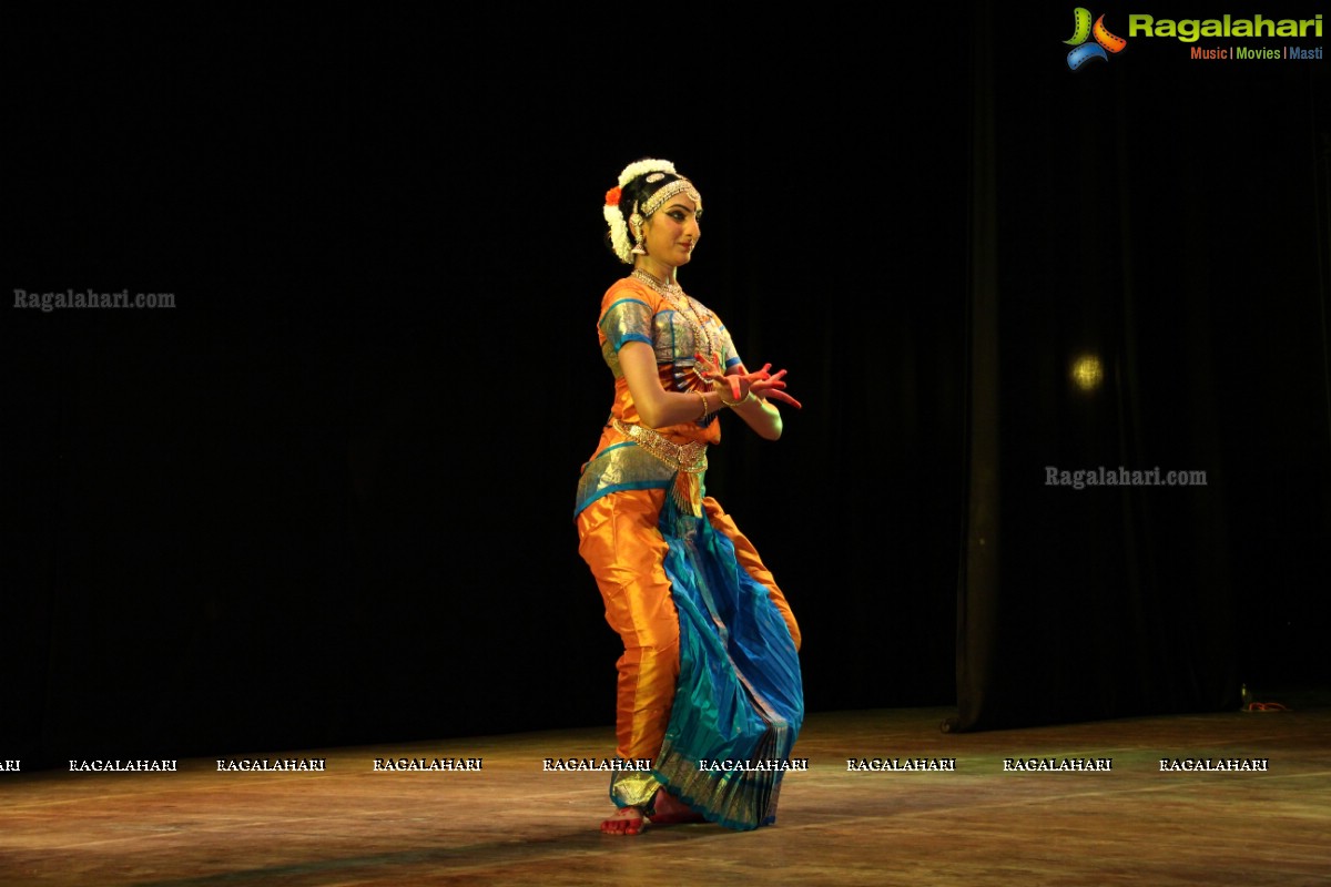 Kuchipudi Rangapravesam by Pranita Mantravadi at Ravindra Bharathi