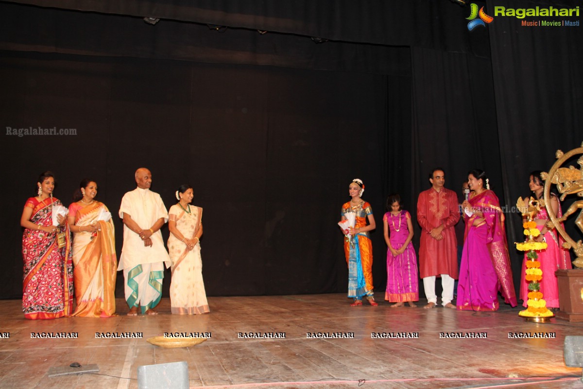 Kuchipudi Rangapravesam by Pranita Mantravadi at Ravindra Bharathi