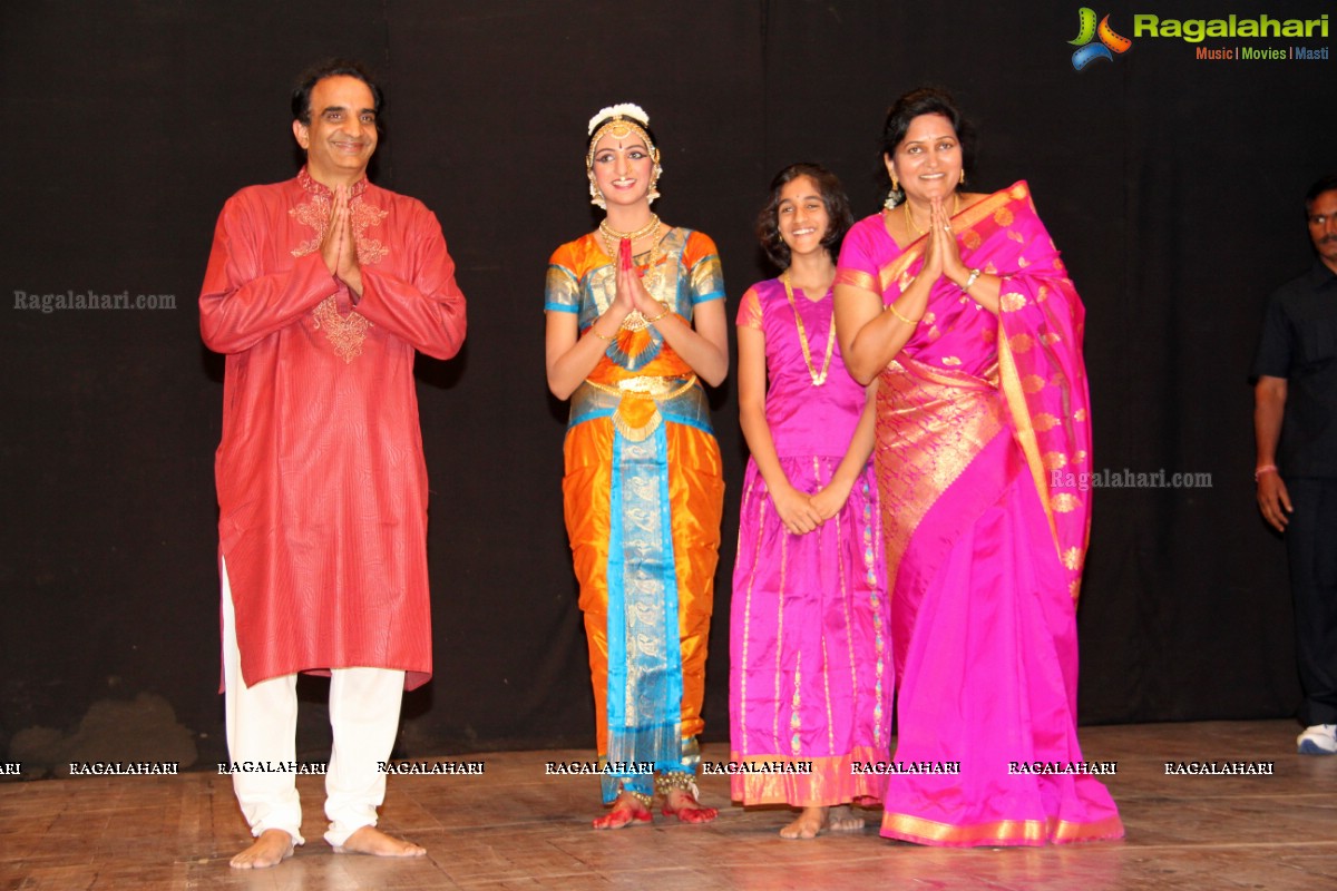 Kuchipudi Rangapravesam by Pranita Mantravadi at Ravindra Bharathi