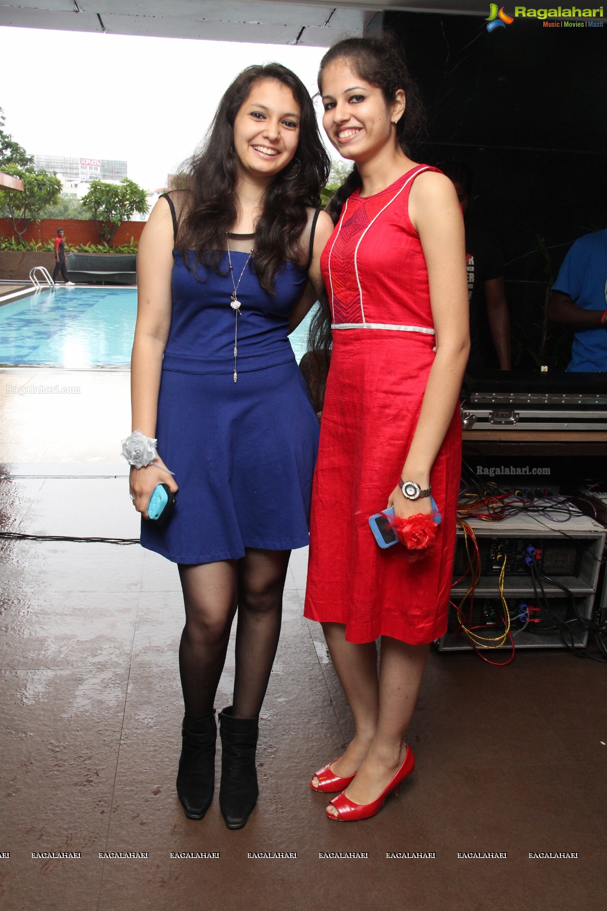 Lachi Sanghvi Birthday Pool Party at Taj Vivanta, Hyderabad