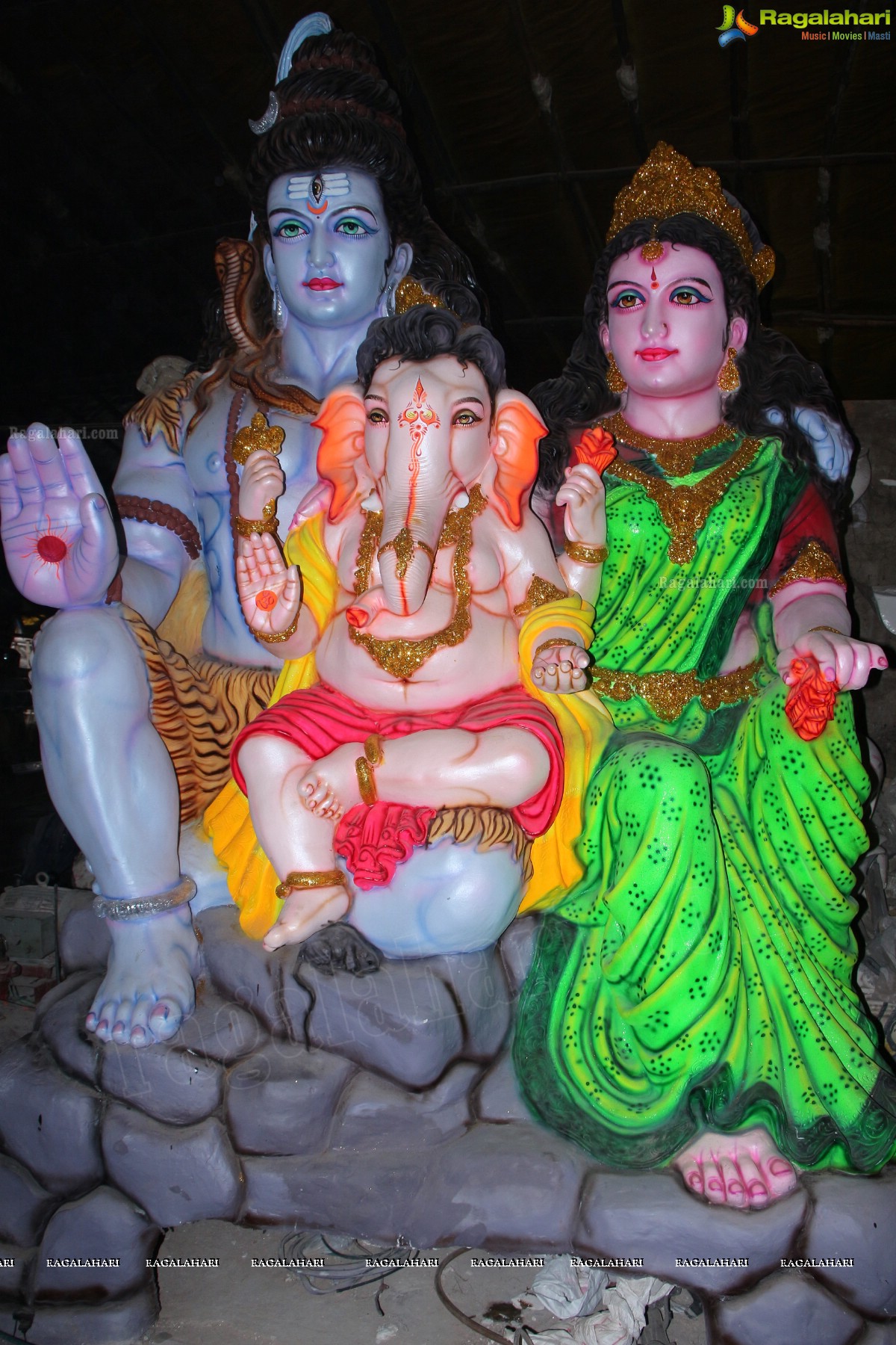 Hyderabad Ganesh Idols 2014