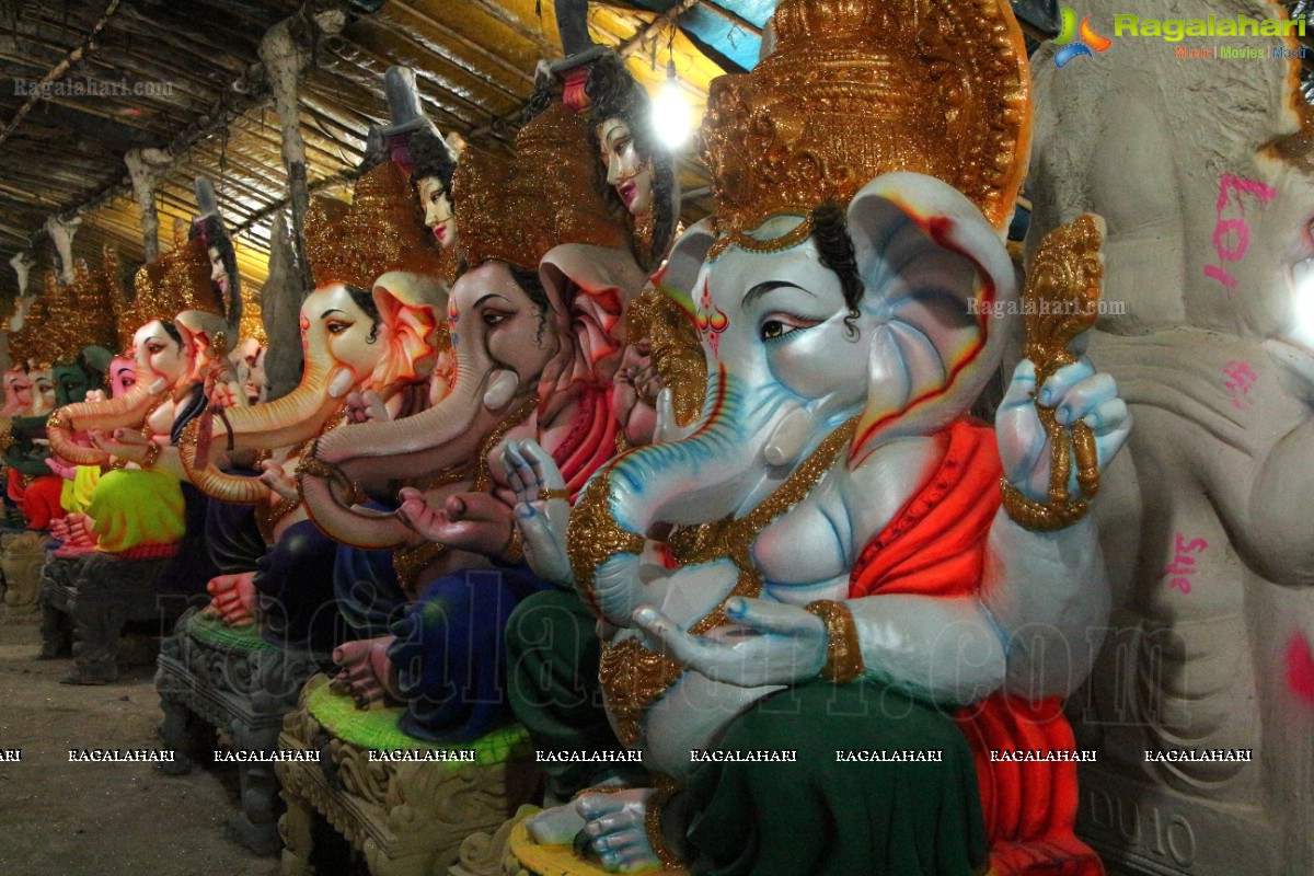 Hyderabad Ganesh Idols 2014