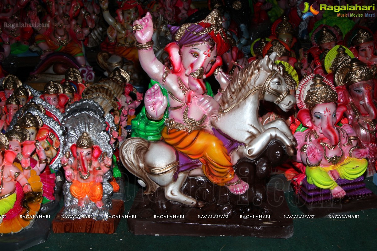 Hyderabad Ganesh Idols 2014