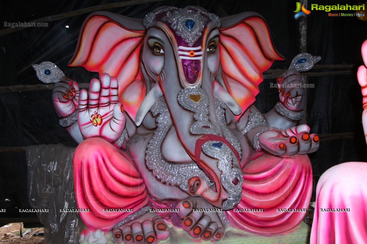 Hyderabad Ganesh Idols 2014