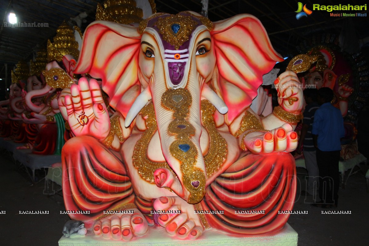 Hyderabad Ganesh Idols 2014