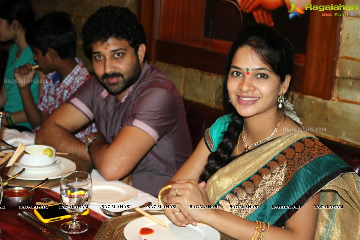 Actress Madhumitha Sivabalaji Birthday Celebrations 2014