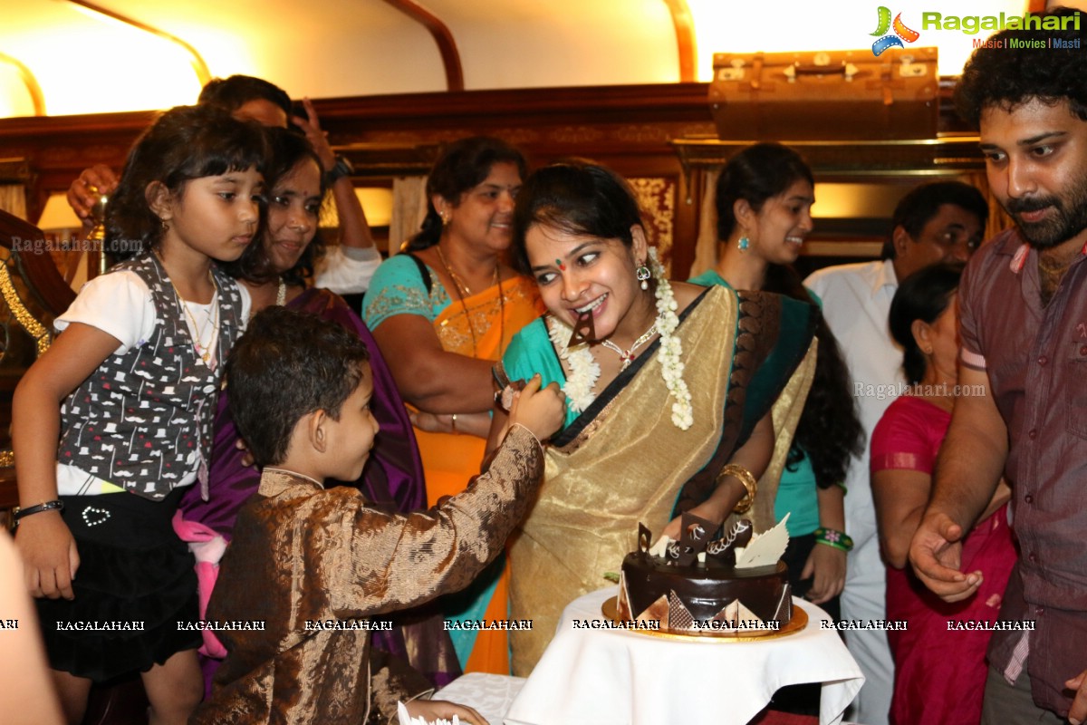 Actress Madhumitha Sivabalaji Birthday Celebrations 2014